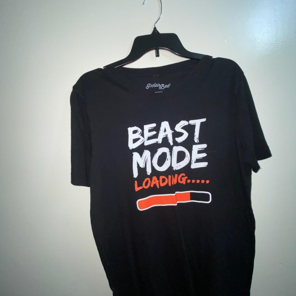 Beast Mode Black T-Shirt by Gildan